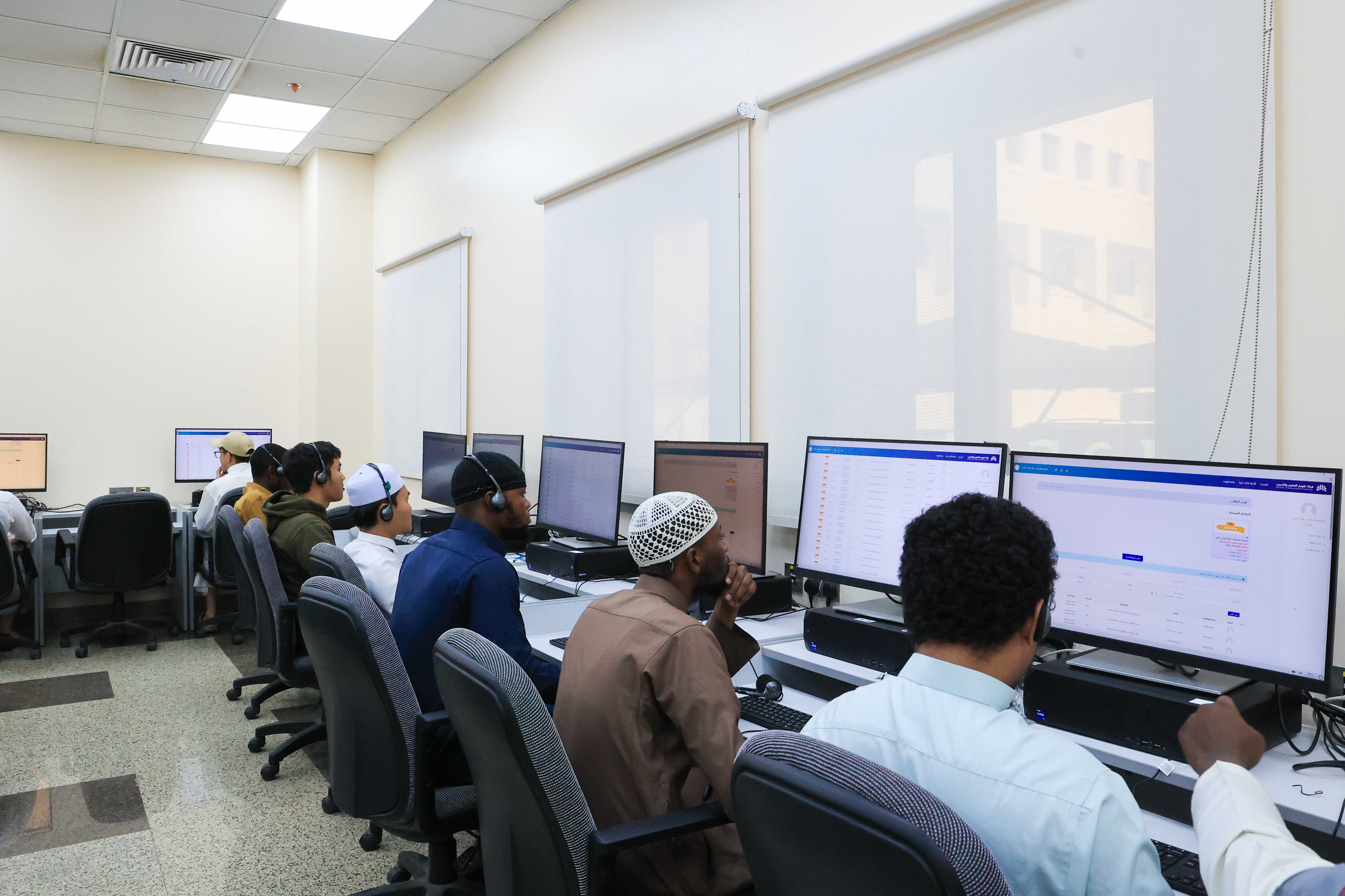 بالتعاون مع مجمع الملك سلمان العالمي للغة العربية، الجامعة الإسلامية تطبق اختبار همزة